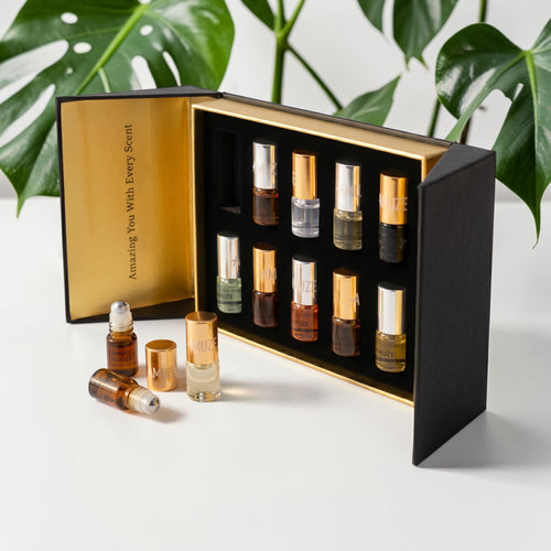 Woody Perfume Oil Discovery Set