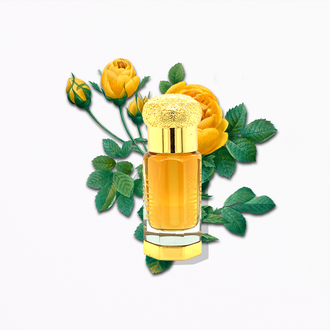L'ALCHIMIE  Botanical Perfume Oil - blood orange, amber, rose